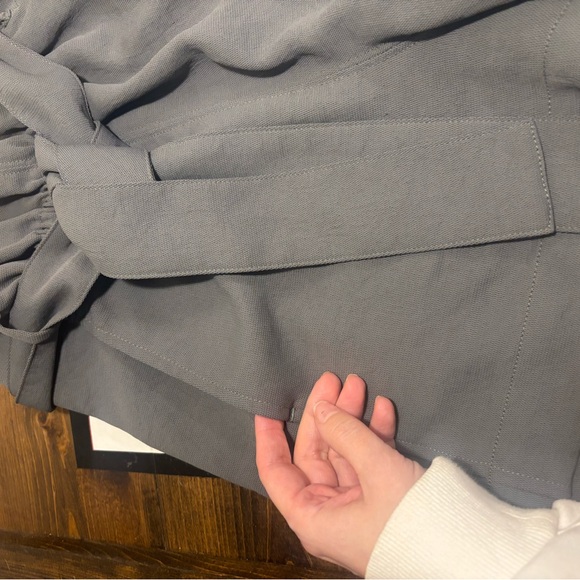 Wilfred shorts High Waist Paper Bag - green/teal - Picture 6 of 6